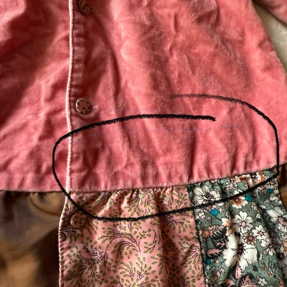 Kenzo Kids Pink Patched Dress - Size 12 Months - Picture 8 of 8